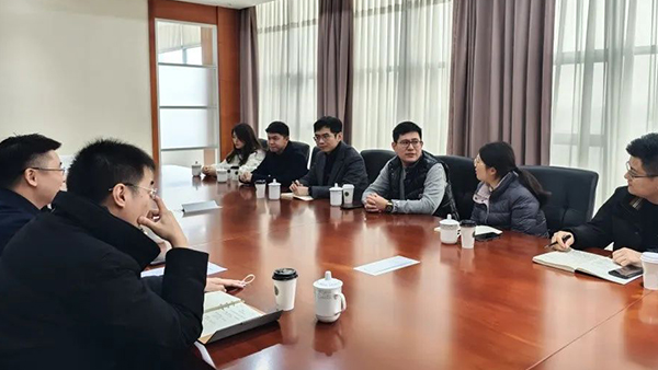 無錫團市委書記薛皓月一隊走訪調(diào)研洲翔企業(yè)